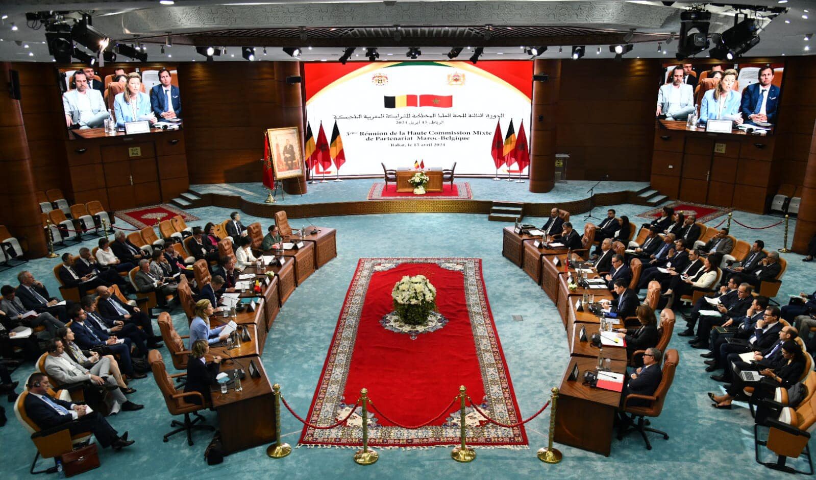  في إعلان مشترك خلال اللجنة العليا المغربية البلجيكية.. بروكسيل تعتبر مبادرة الحكم الذاتي "أساسا جيدا" لحل مقبول من جميع الأطراف لقضية الصحراء 