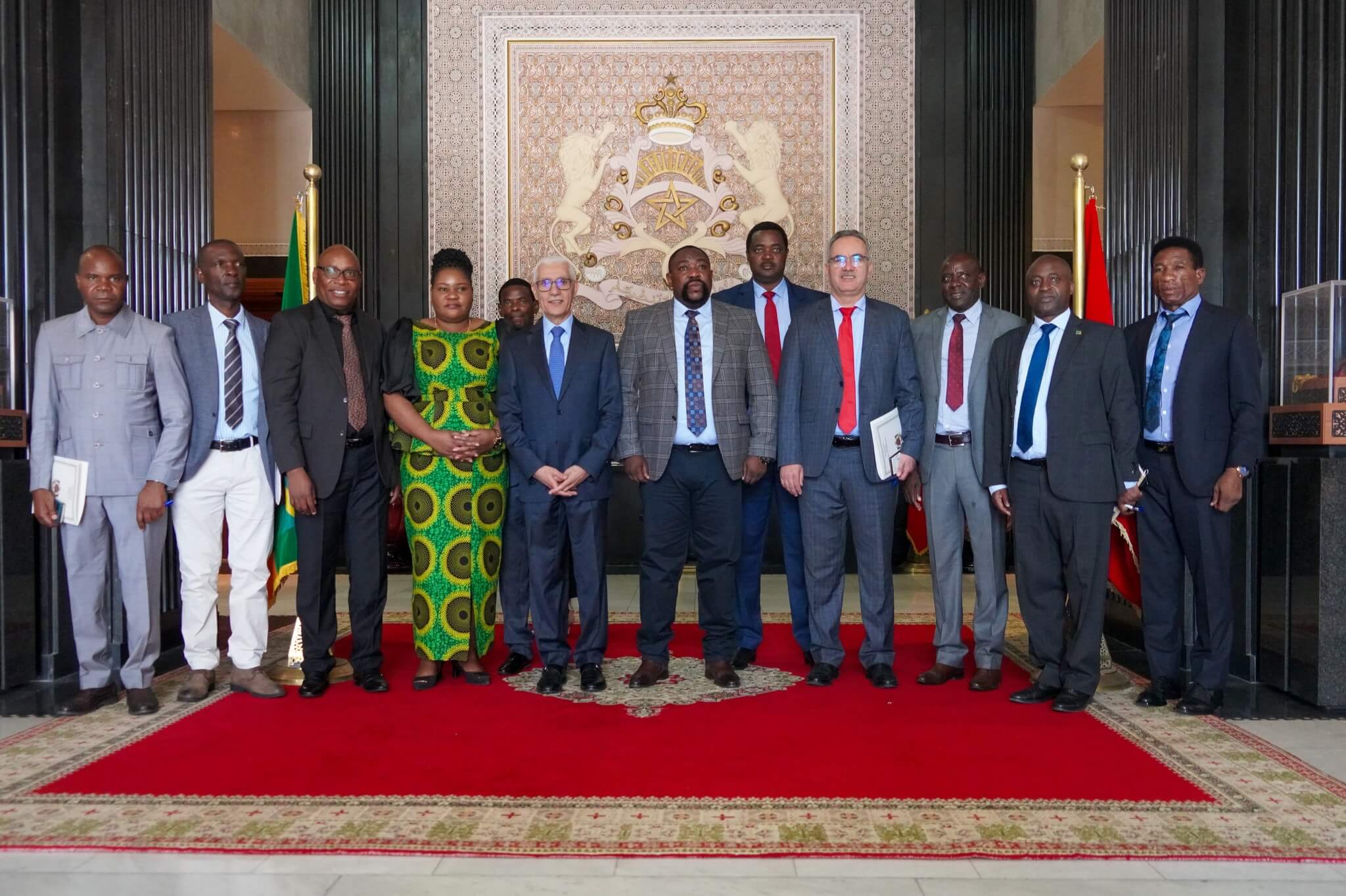 رئيس مجلس النواب يجري مباحثات مع وفد عن لجنة الفلاحة بالجمعية الوطنية لجمهورية زامبيا