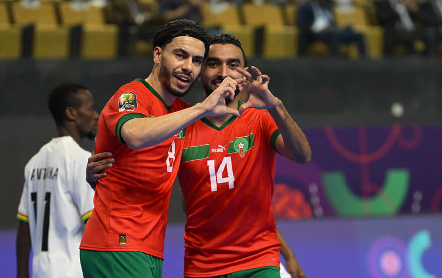 بـ 13 هدفا لصفر.. المنتخب المغربي يفوز على المنتخب الزامبي ويتأهل لنصف نهائي كأس أمم إفريقيا لكرة القدم داخل القاعة