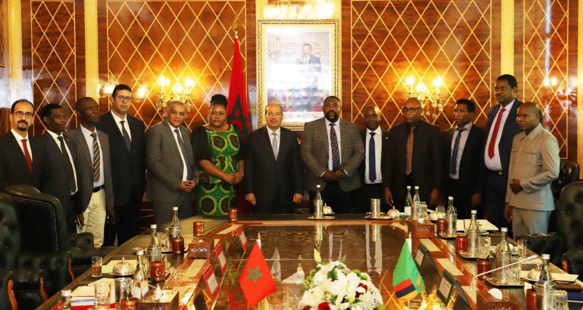 رئيس مجلس المستشارين يتباحث مع رئيس لجنة الفلاحة بالجمعية الوطنية لزامبيا