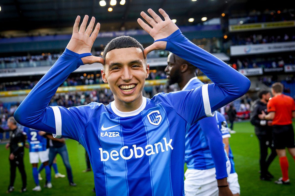  اختيار اللاعب المغربي بلال الخنوس موهبة الموسم في الدوري البلجيكي لكرة القدم 