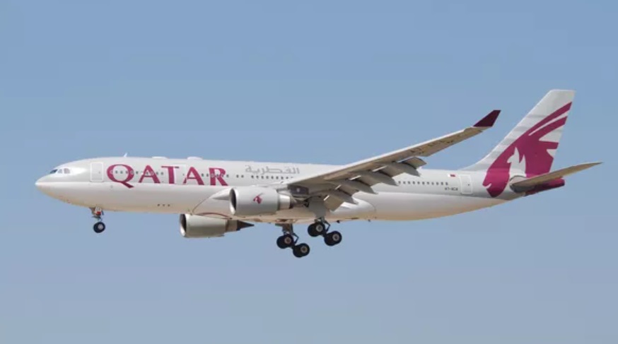 إصابة 12 مسافرا برحلة للخطوط القطرية إلى دبلن بسبب اضطرابات جوية