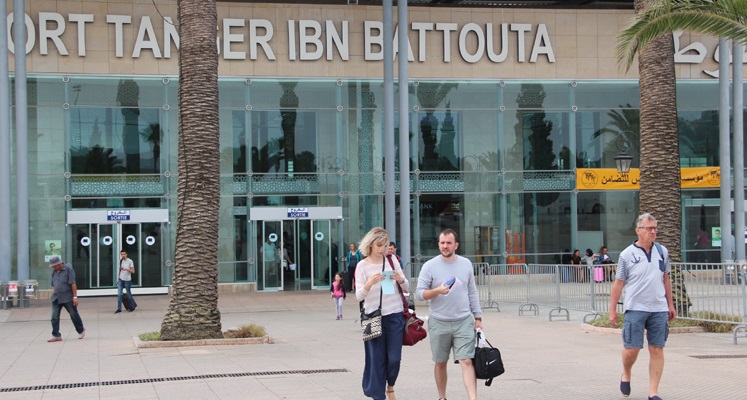 مطار ابن بطوطة يسجل ارتفاعا في عدد المسافرين