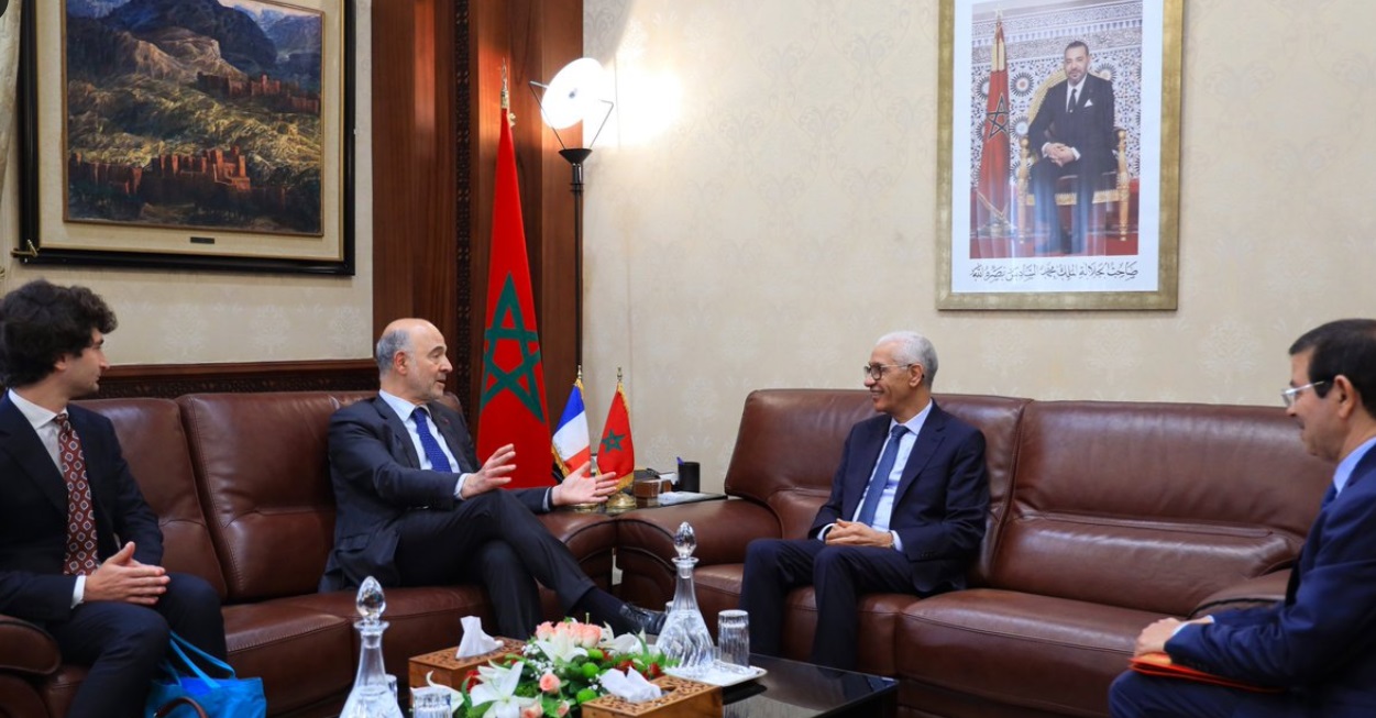 لطالبي العلمي يستعرض الإصلاحات المؤسساتية للمملكة خلال استقباله رئيس مجلس الحسابات الفرنسي