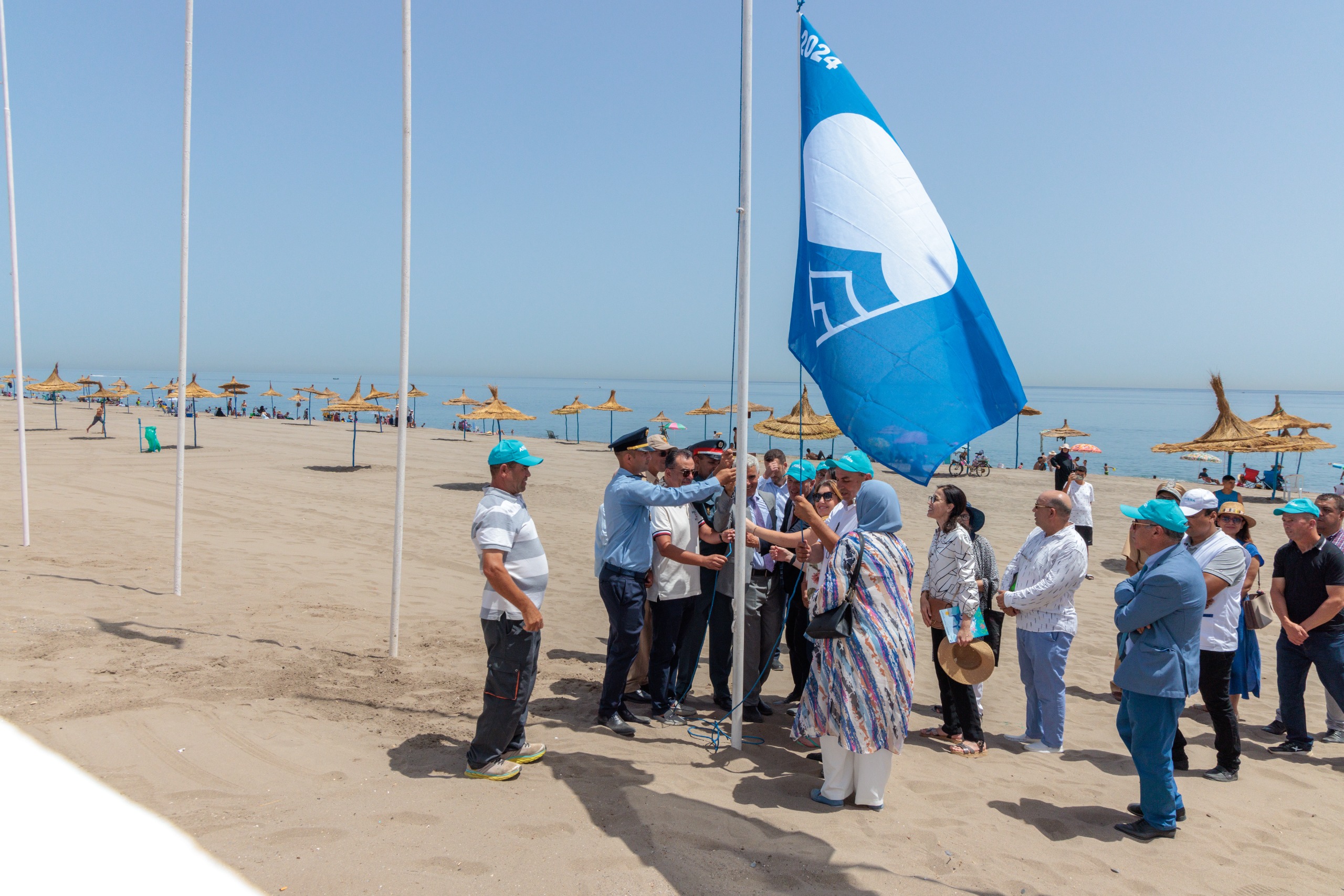 أمانديس تطوان تنجح في الحصول على "اللواء الأزرق" لفائدة شاطئ واد لو
