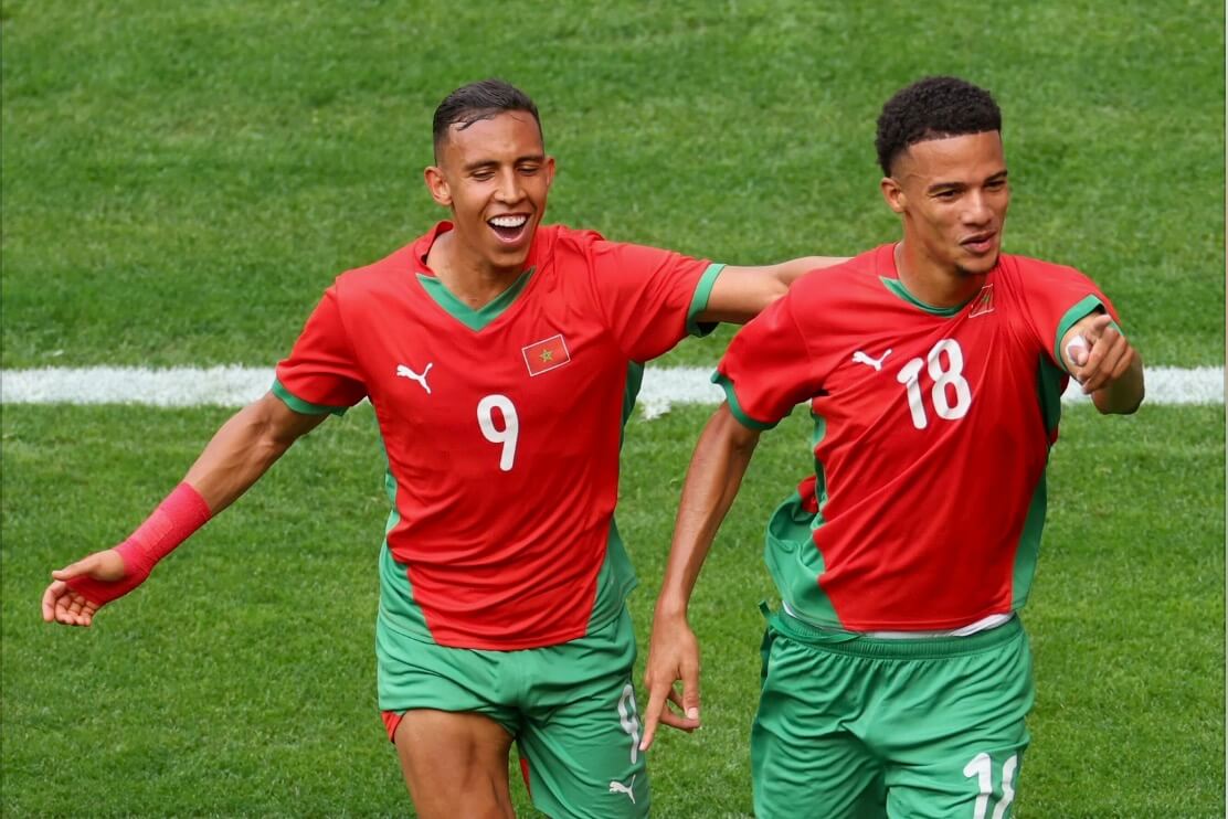 المنتخب المغربي يَهزم العراق بثلاثية ويتأهل للدور الثاني من "أولمبياد باريس 2024"