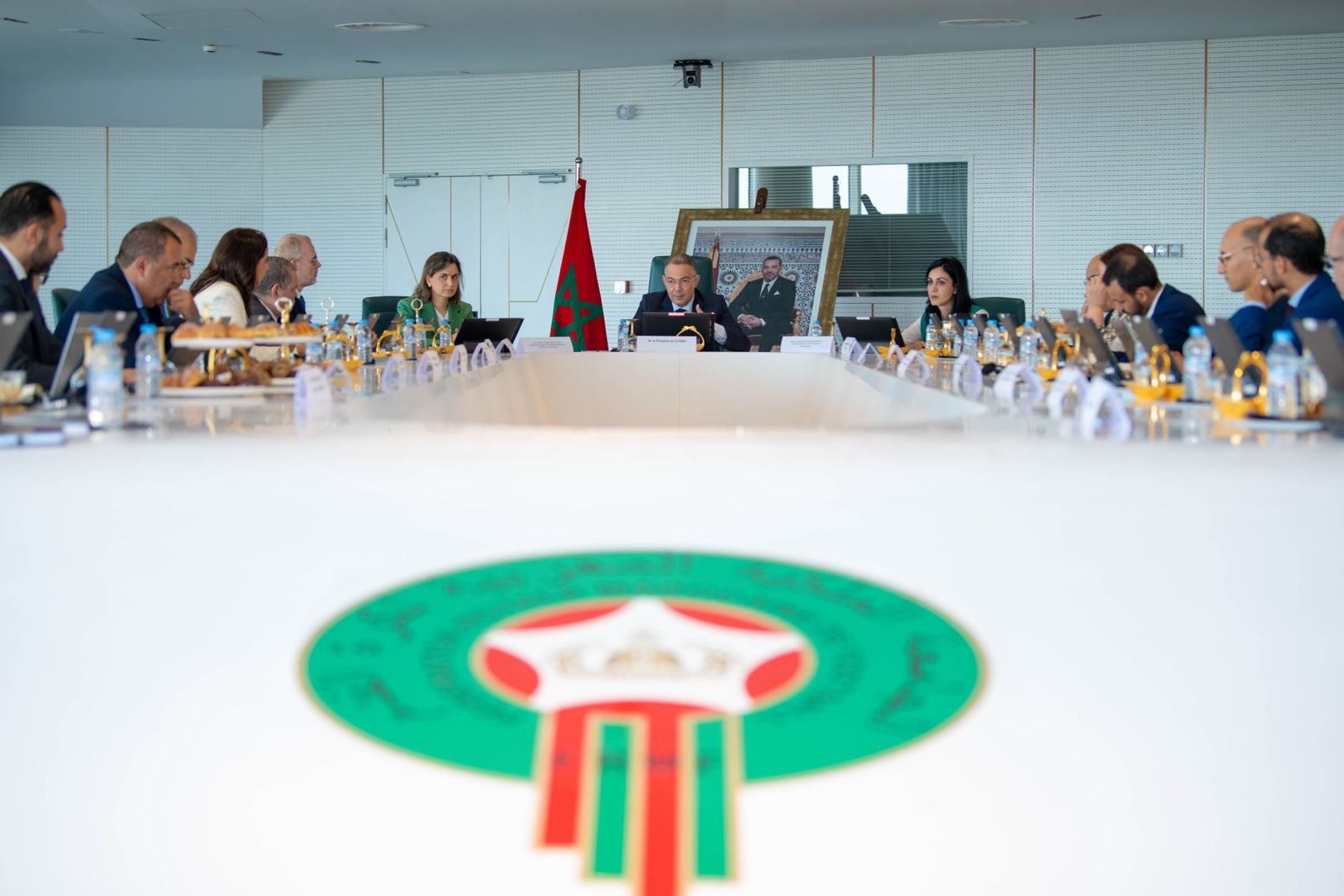  مزور ولقجع يترأسان ورشة عمل حول استخدام تكنولوجيا الاتصالات في مونديال 2030 