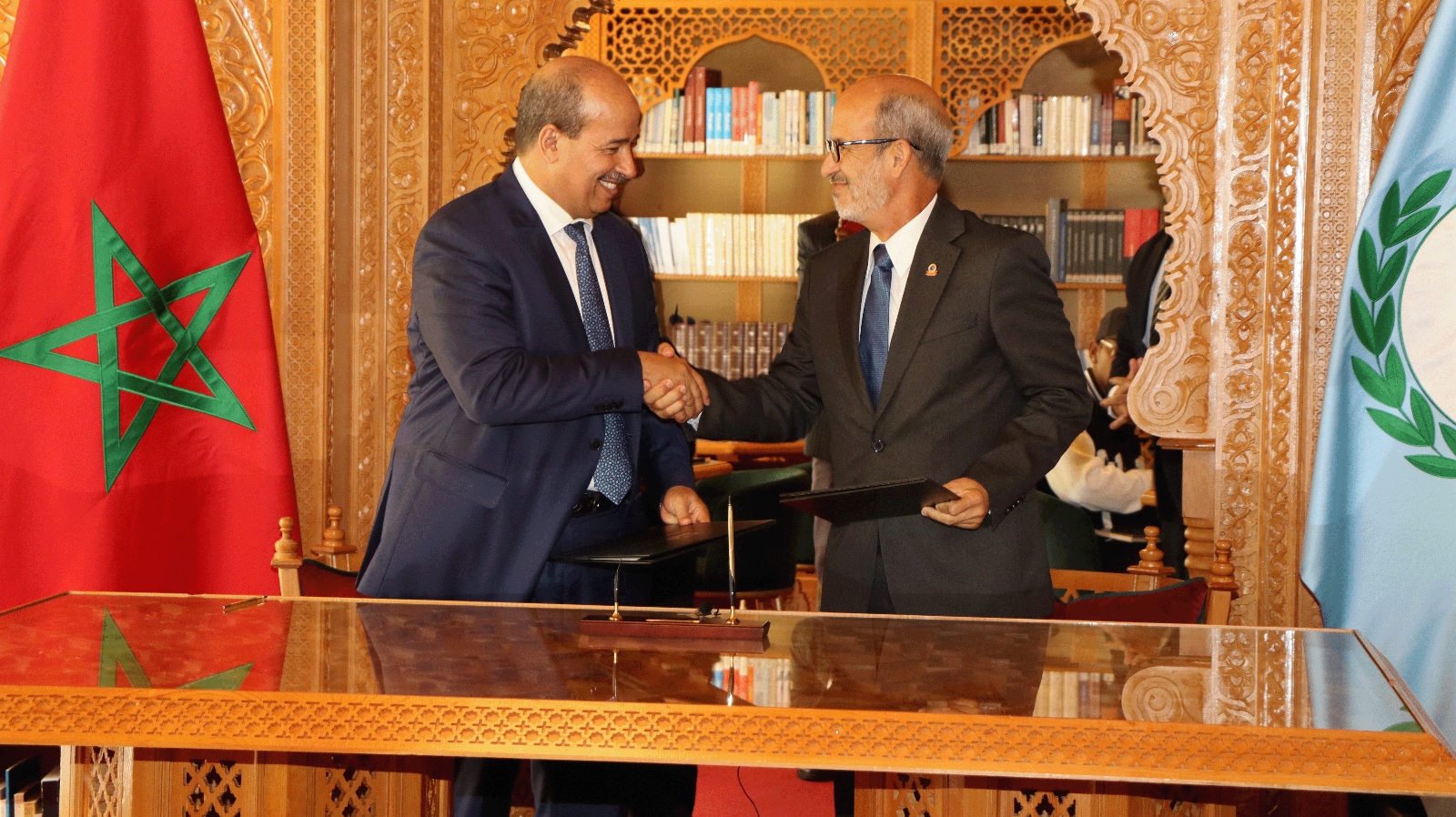  رئيس مجلس المستشارين يوقع اتفاقية تعاون بشأن "مكتبة الملك محمد السادس" في بنما 