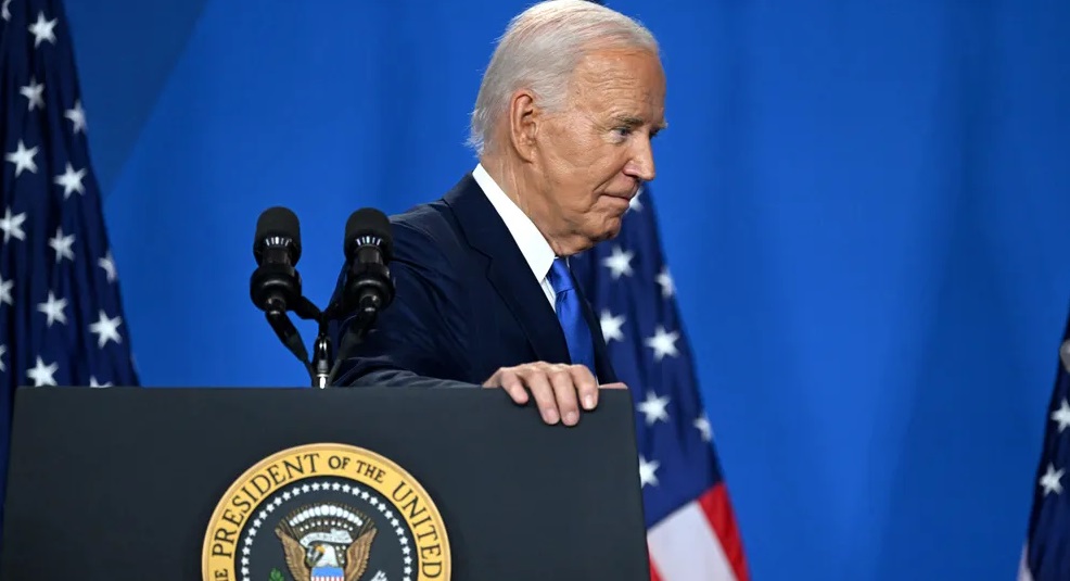  بايدن يعلن الانسحاب من الانتخابات الرئاسية 