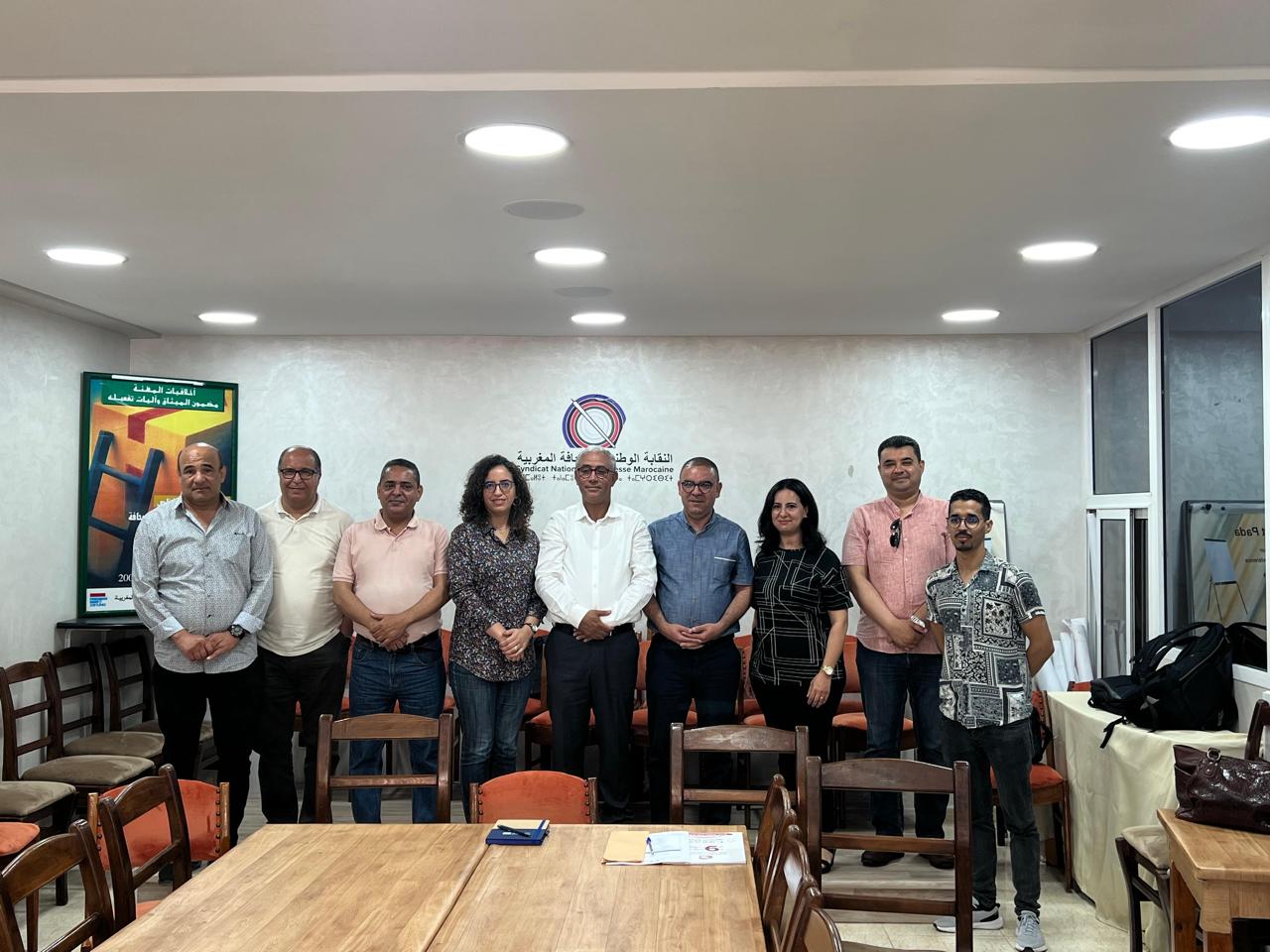 وكالة "ماب" تنتخب أعضاء تنسقيتها داخل النقابة الوطنية للصحافة