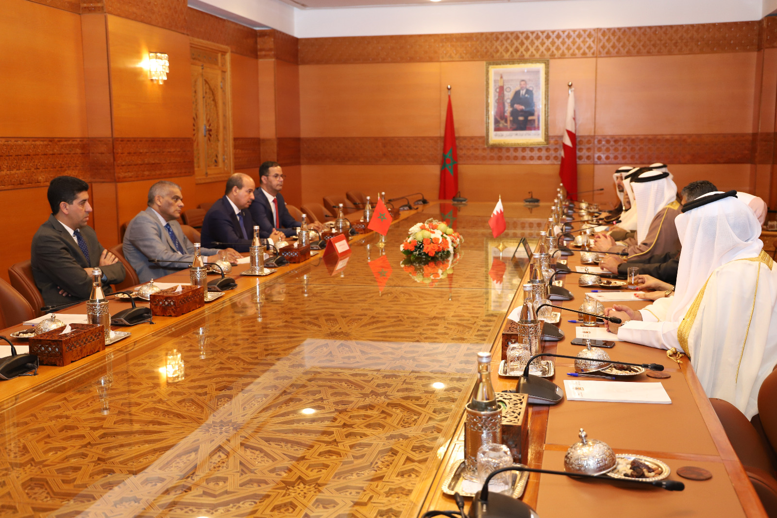 ميارة يستقبل رئيس مجلس نواب البحرين للارتقاء بالعلاقات الثنائية