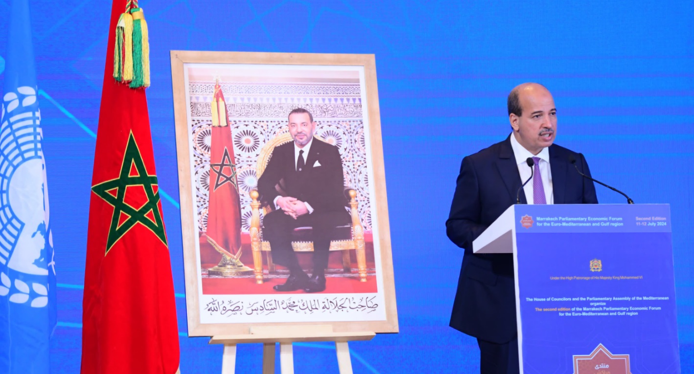  ميارة يستعرض انعكاسات المبادرة الأطلسية المغربية على إفريقيا في افتتاح الدورة الثانية للمنتدى البرلماني الاقتصادي للمنطقة الأورو متوسطية والخليج 