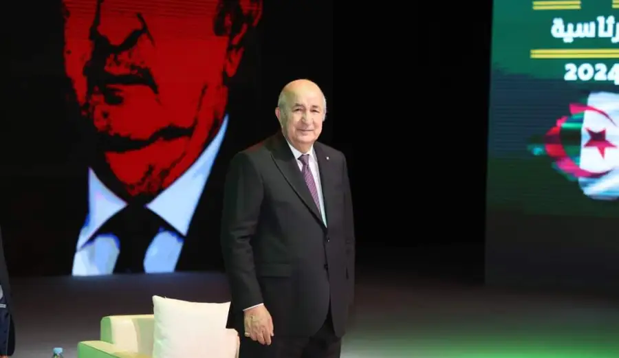  الرئيس الجزائري يواجه انتقادات وسُخرية باستغلاله القضية الفلسطينية في حملته الانتخابية.. ومصريون: الوصول إلى غـزَة مُمكن عبر البحر! 