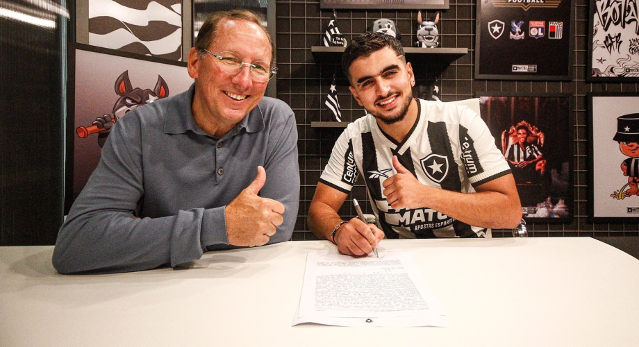 محمد العروش يوقع لنادي بوتافوغو البرازيلي