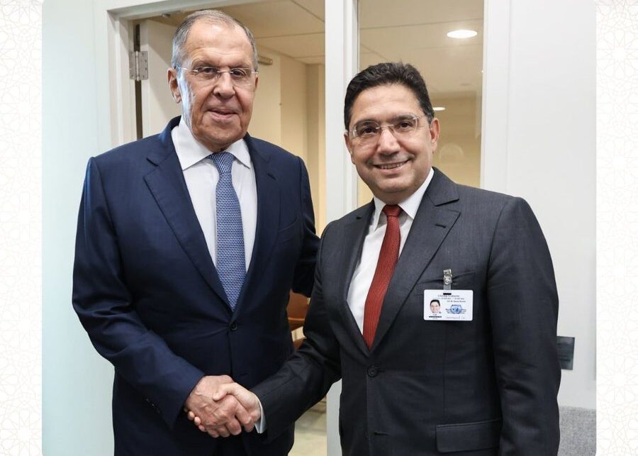 بوريطة يجري مباحثات في نيويورك مع نظيره الروسي