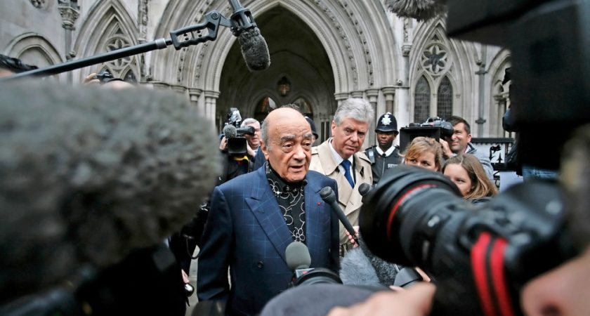  عشرات النساء تتهم رجل الأعمال المصري الراحل محمد الفايد بالاغتصاب 