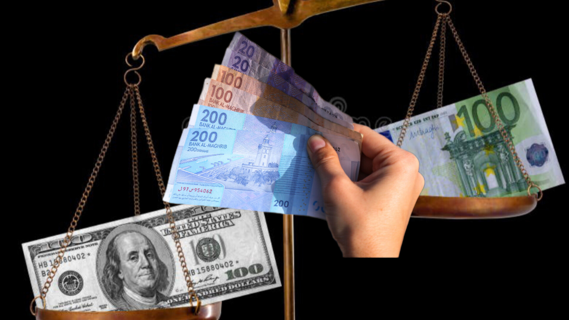 الدرهم ينخفض بنسبة 0،13 في المائة مقابل الأورو