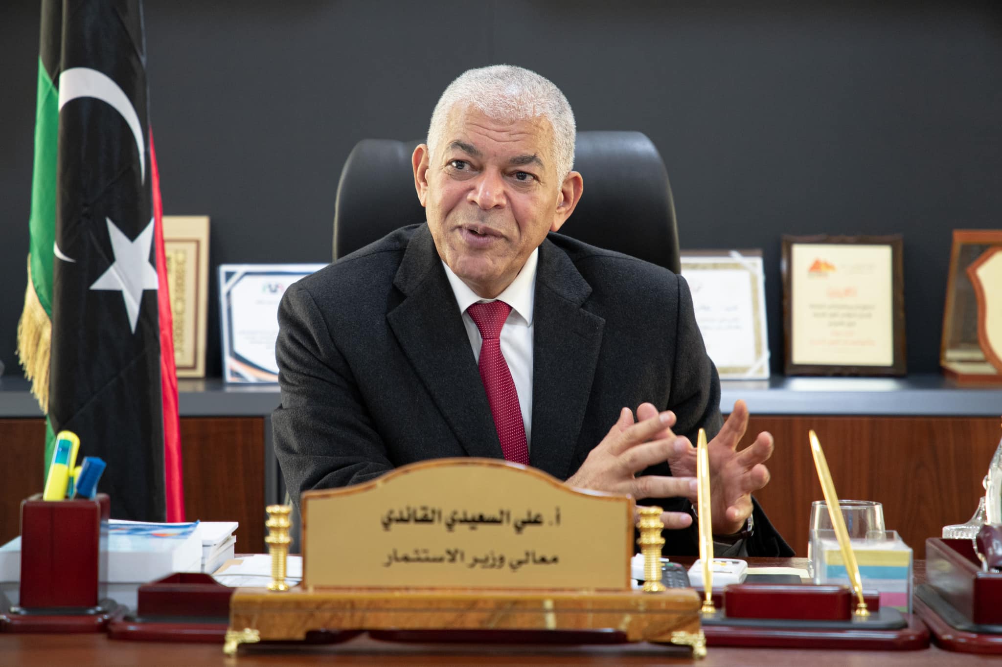 في حوار مع "الصحيفة": وزير الاستثمار في الحكومة الليبية: أدعو المغرب لاستكمال التبادل التجاري بين البلدين.. والاقتصاد يمكن أن يصنع الاستقرار بين الجزائر والمملكة المغربية