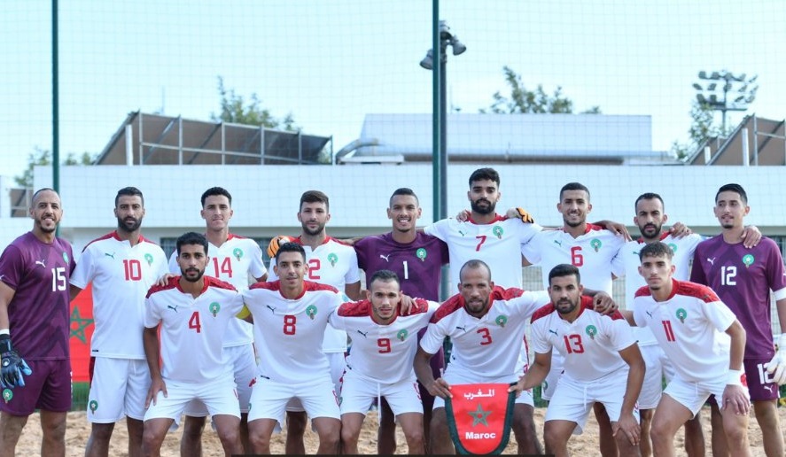 المنتخب المغربي لكرة القدم الشاطئية يحقق البرونزية في كأس أمم إفريقيا بمصر