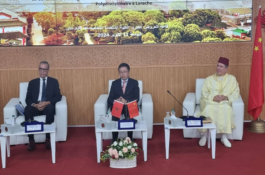  إعطاء انطلاقة تدريس اللغة الصينية بالكلية متعددة التخصصات بالعرائش 