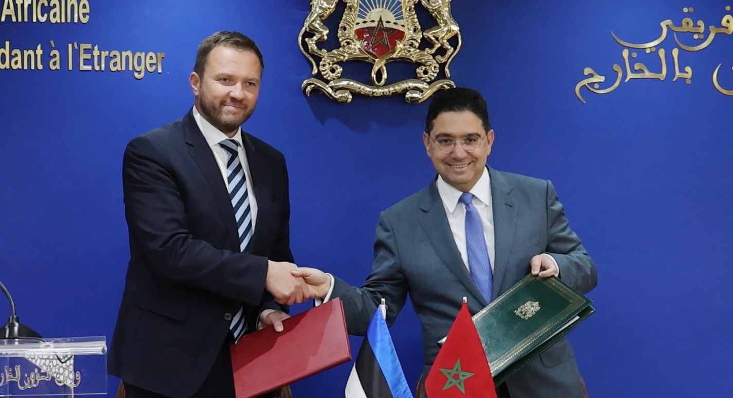 وزير الخارجية الإستوني يعلن استعانة الرباط بخبرات بلاده لرقمنة الإدارة في إطار استراتيجية "المغرب الرقمي 2030"