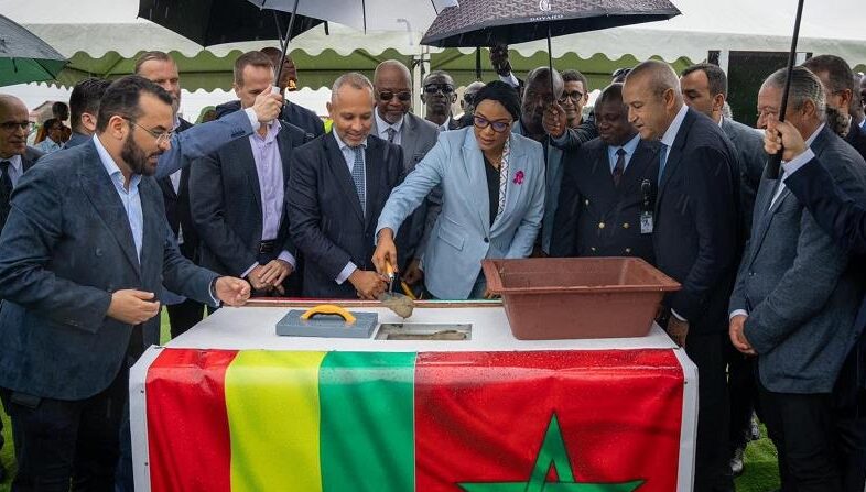 غينيا.. وضع الحجر الأساس لبناء المجمع الدبلوماسي المغربي في كوناكري