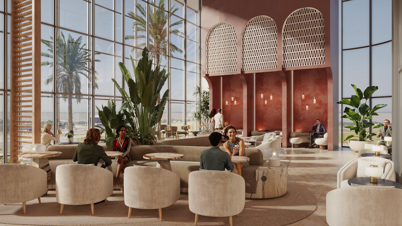  شركة  SwissPort السويسرية تجهز صالات الضيافة والانتظار بمطارات المغرب 