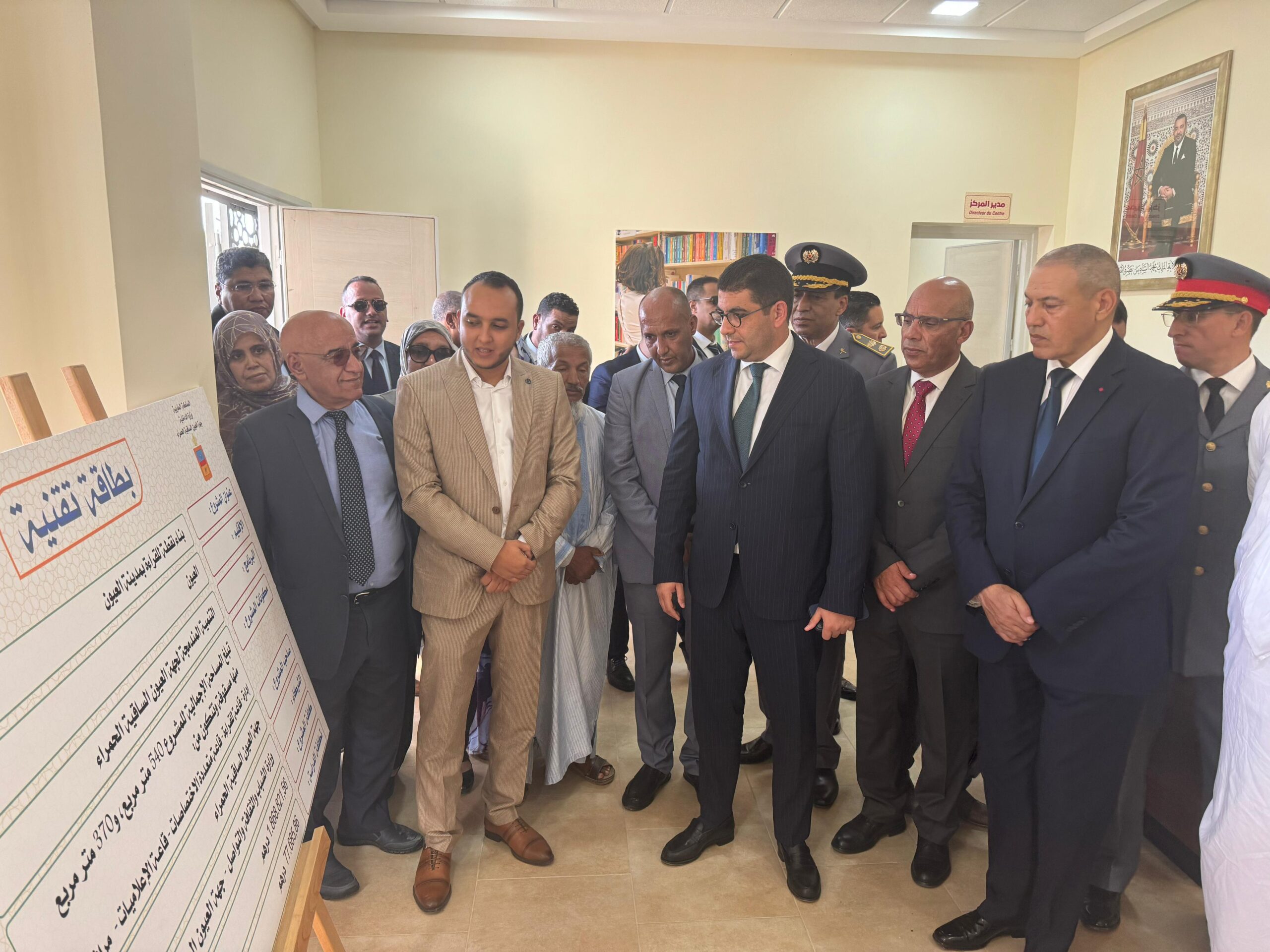  بنسعيد يقوم بزيارات لمنشآت ثقافية وتاريخية بالعيون وطرفاية بمناسبة الذكرى 49 للمسيرة الخضراء 