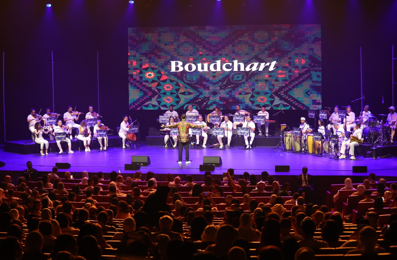 إقبال كبير من الجالية المغربية والجمهور العربي على حفل بودشارت بدبي