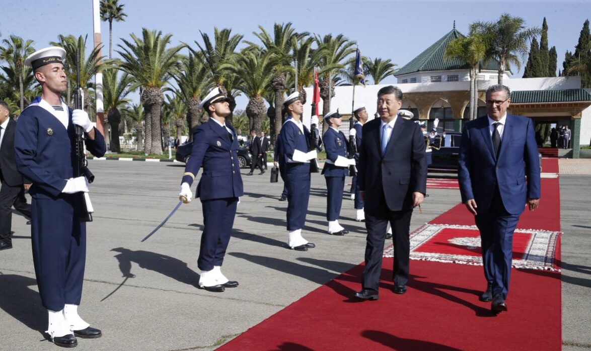 الرئيس الصيني يغادر المغرب في ختام زيارة قصيرة للمملكة