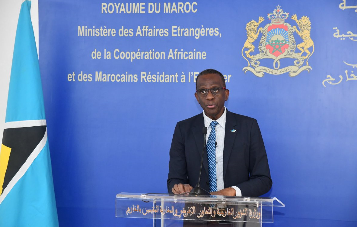 سانت لوسيا تجدد دعمها الكامل لسيادة المغرب على الصحراء وتثمن الرؤية الملكية