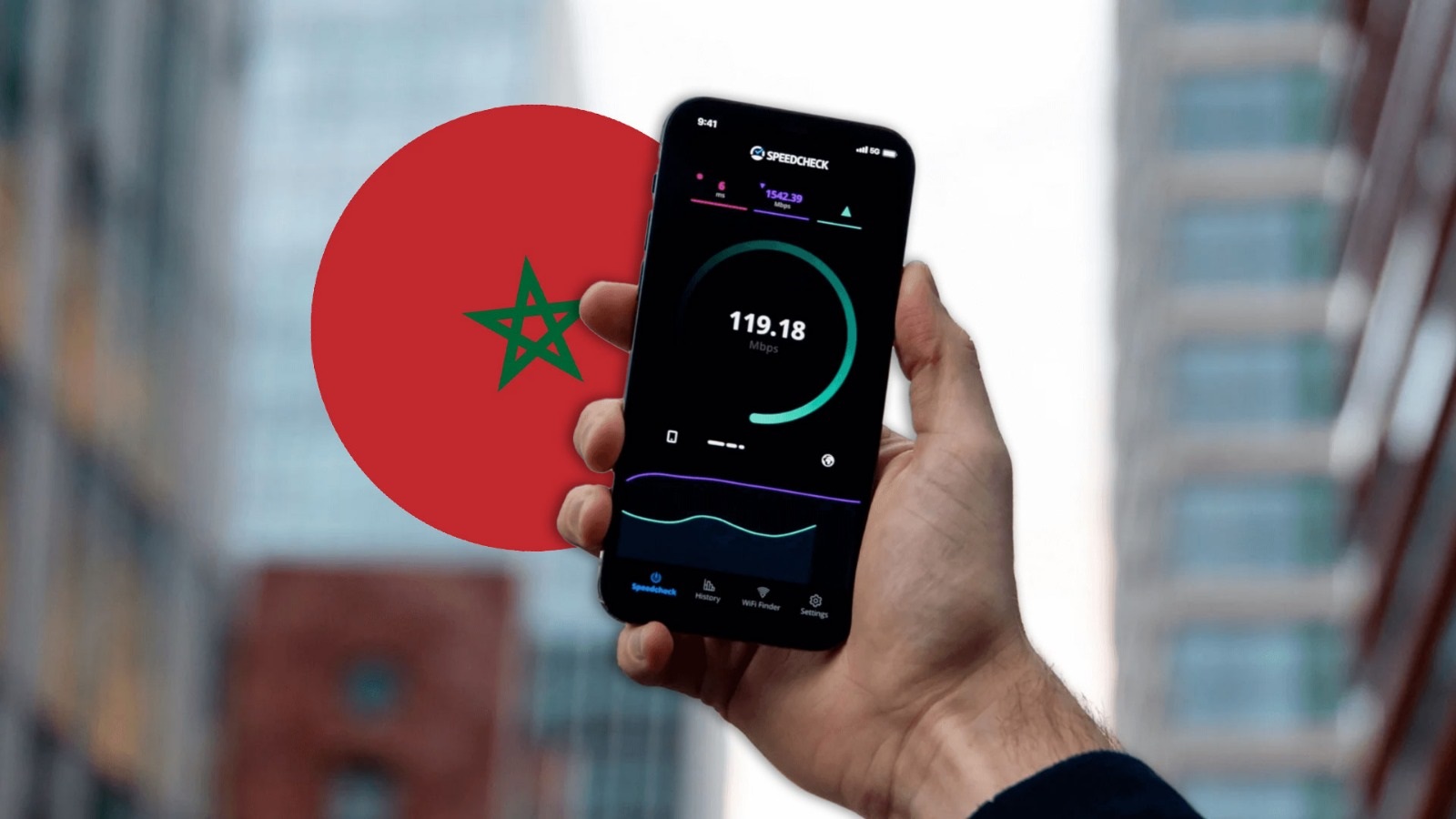 المغرب ثاني أفضل بلد في إفريقيا من حيث سرعة التحميل على الإنترنت النقال