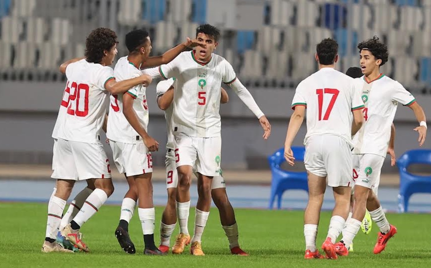  المنتخب المغربي يفوز على منتخب تونس في ثاني مبارياته ضمن التصفيات المؤهلة لكأس أمم إفريقيا للشباب 