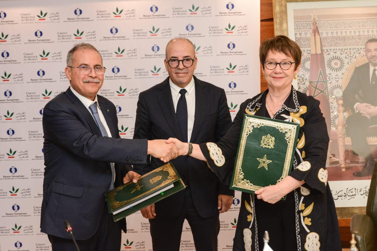  لتمويل المقاولات.. البنك الأوروبي لإعادة الإعمار و"القرض الفلاحي" يوقعان اتفاقية بقيمة 50 مليون أورو 