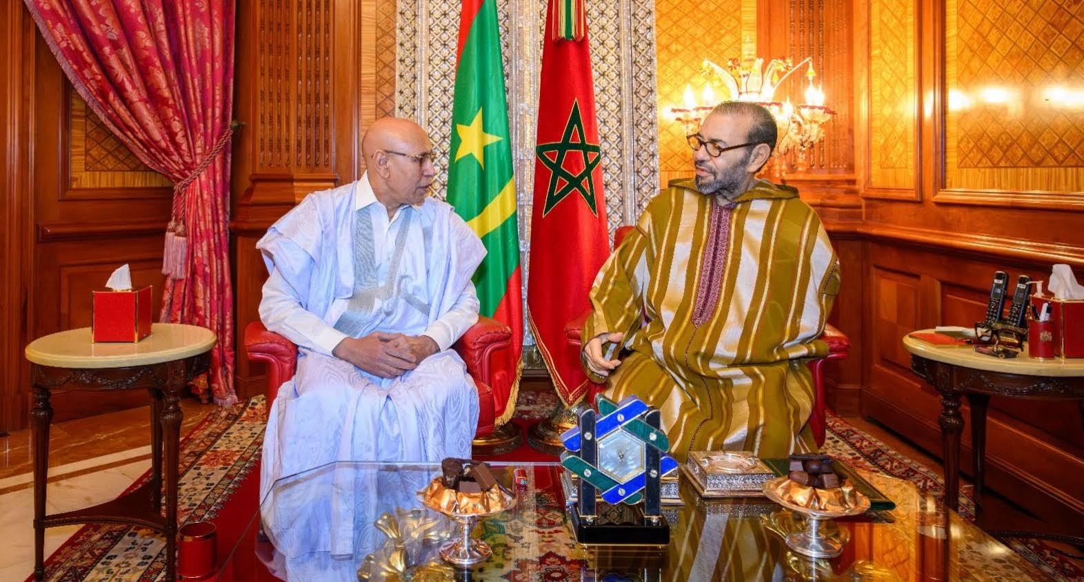  لقاء الملك محمد السادس والرئيس ولد الشيخ الغزواني يعيد إحياء اللجنة المشتركة المغربية الموريتانية بعد نحو 3 سنوات من الجمود 