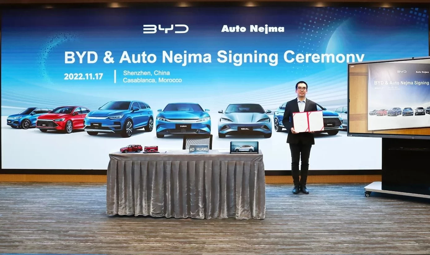 ضعف كبير في تسويق سيارات BYD في السوق المغربية بسبب العيوب في السلامة التي ظهرت على السيارات الصينية