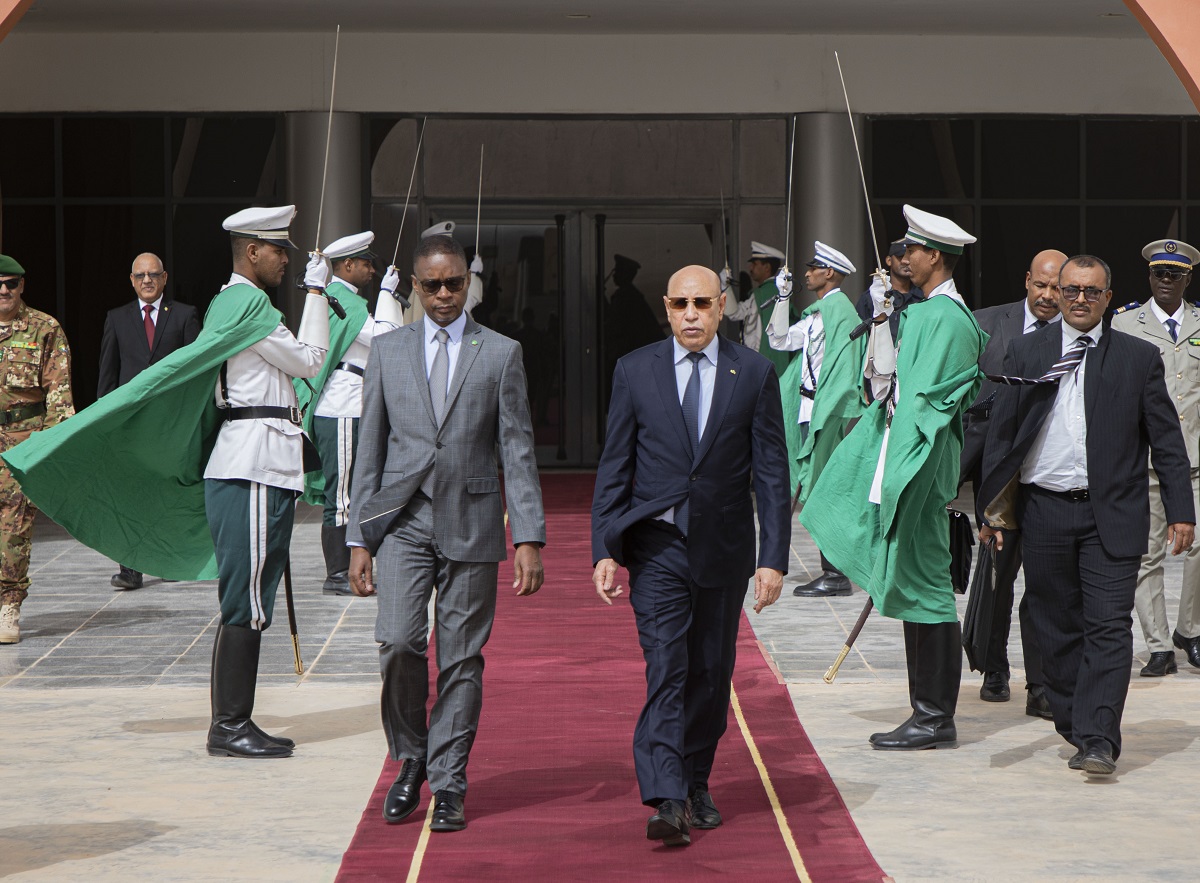 الرئاسة الموريتانية: ولد الشيخ الغزواني غادر إلى المغرب