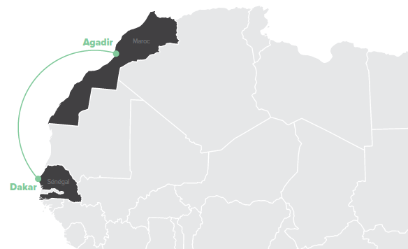  لتفادي كلفة العبور عبر موريتانيا.. التوقيع على اتفاق لإطلاق خط بحري أكادير-دكار لتصدير السلع المغربية إلى العمق الإفريقي 