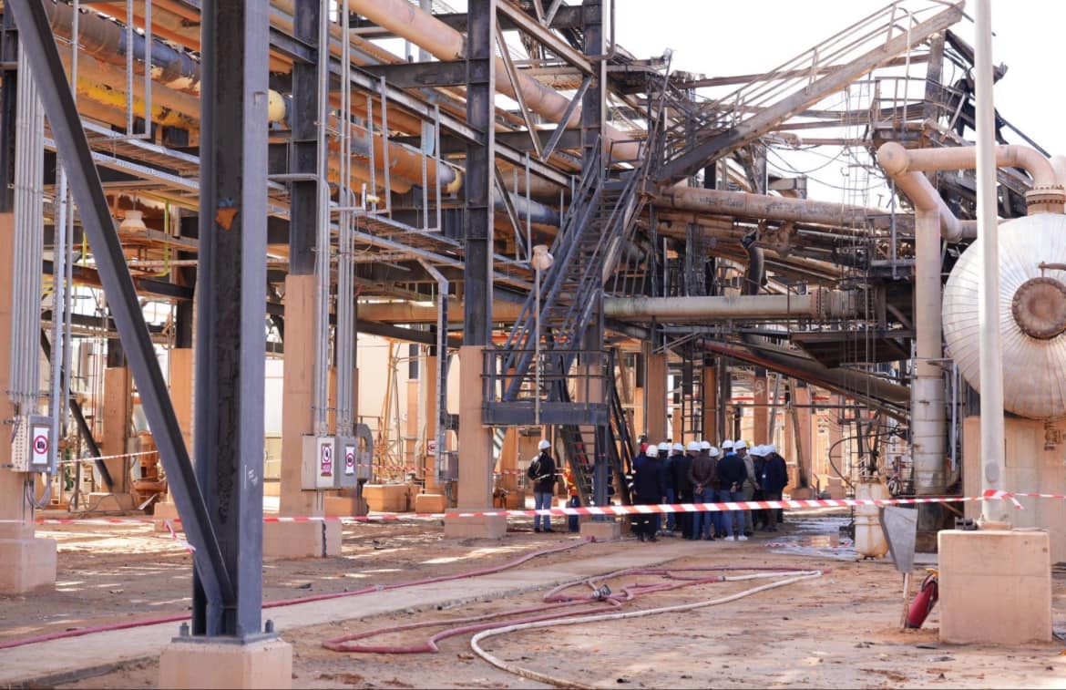 الجزائر تحاول التكتم على الأضرار التي لحقت بمركب لمعالجة الغاز تابع لسوناطراك