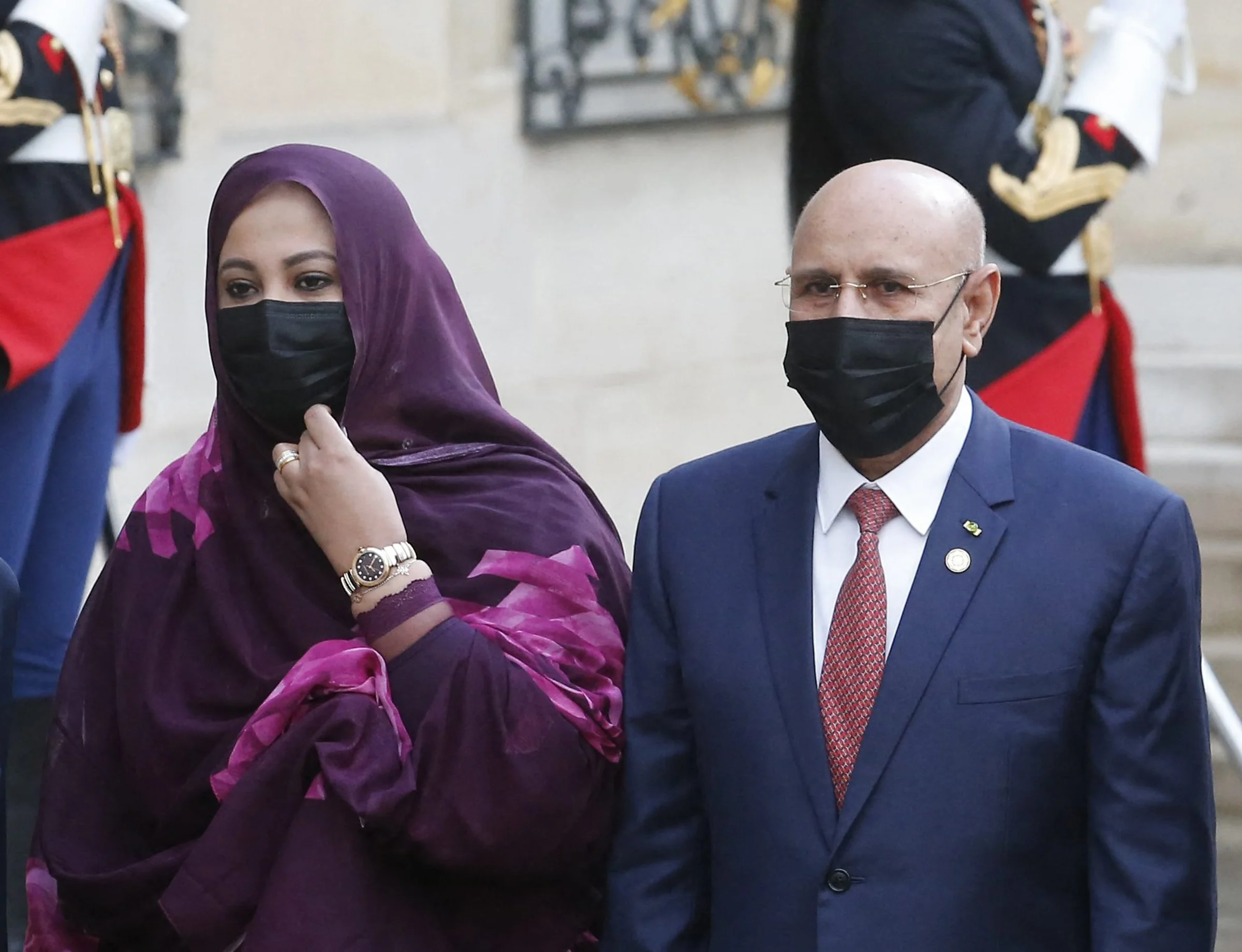 خاص - الرئيس الموريتاني يصل إلى المغرب لزيارة زوجته التي أجرت عملية جراحية على القلب بالمستشفى العسكري بالرباط