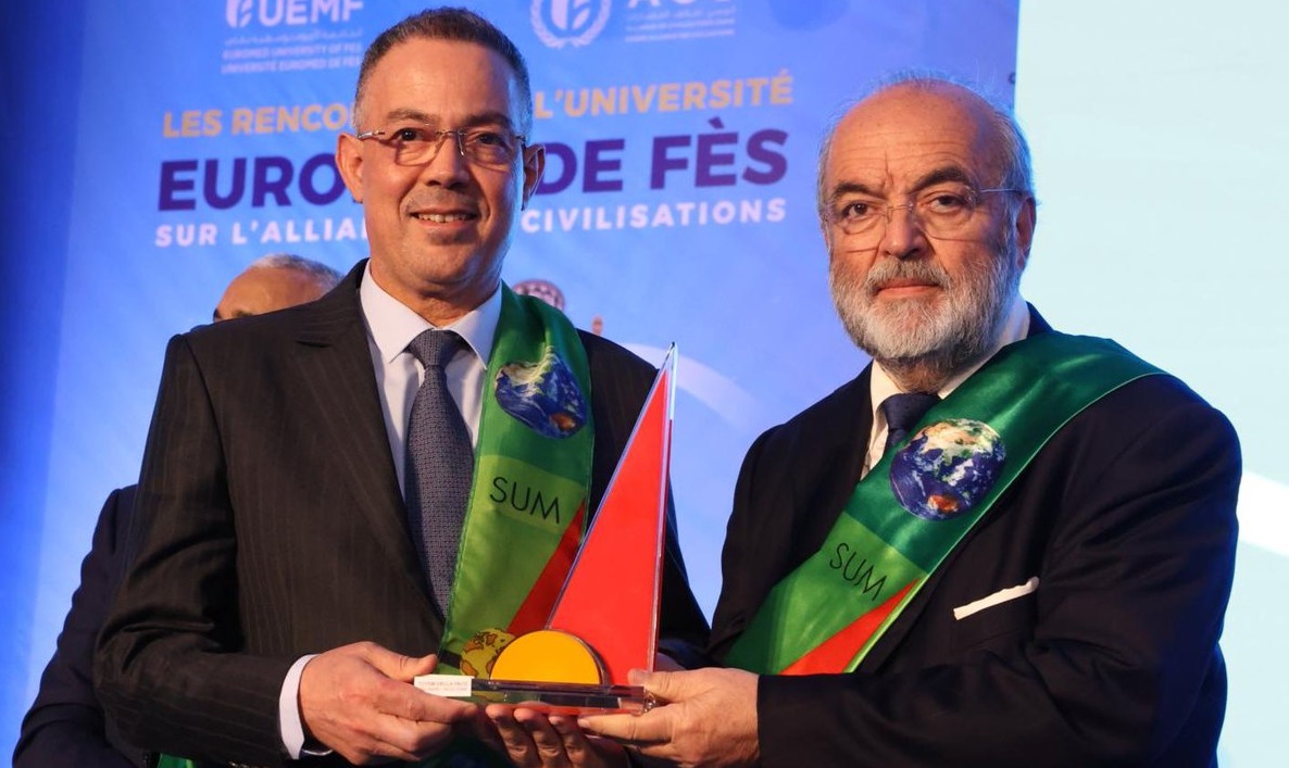  تتويج لقجع وموراتينوس ضمن رباعي فائز بجوائز "البحر الأبيض المتوسط 2024" بفاس 