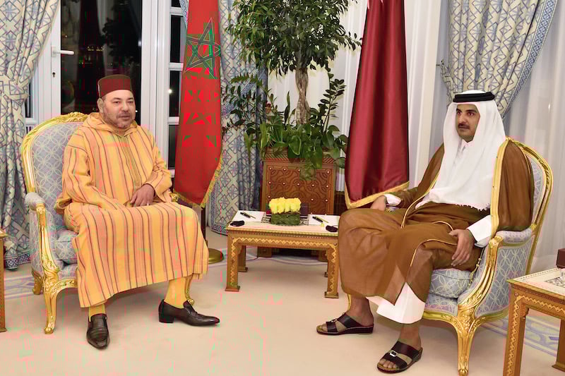 الملك لأمير قطر: يحذونا عزم مشترك على مواصلة النهوض بعلاقات التعاون بين بلدينا