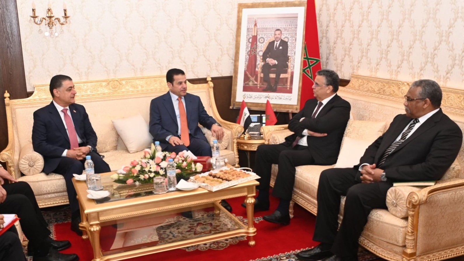 وهبي يجري مباحثات مع مستشار الأمن القومي العراقي