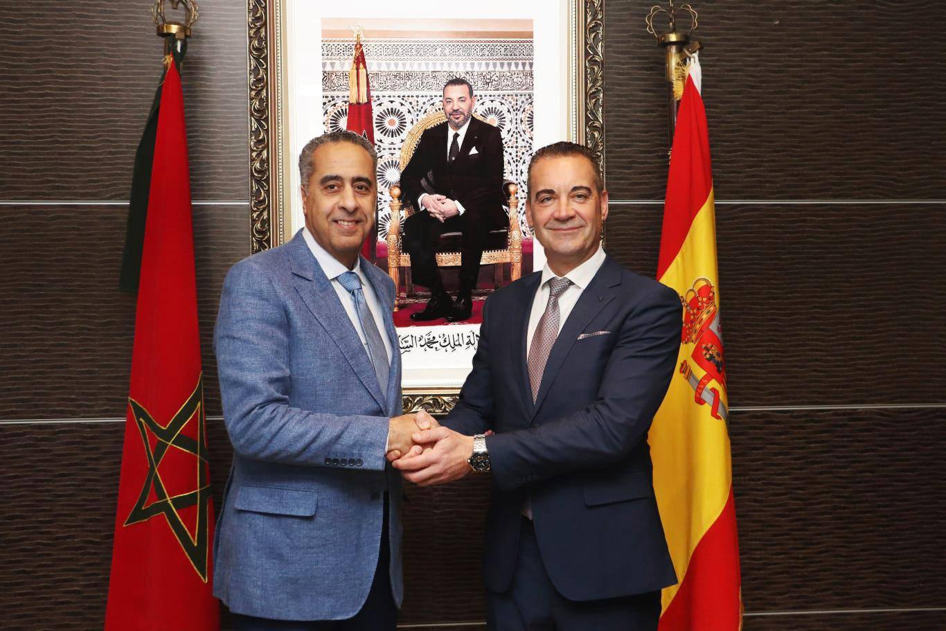 حموشي يلتقي المفوض العام للاستعلامات الإسبانية لتعزيز التعاون الاستخباراتي بين الرباط ومدريد