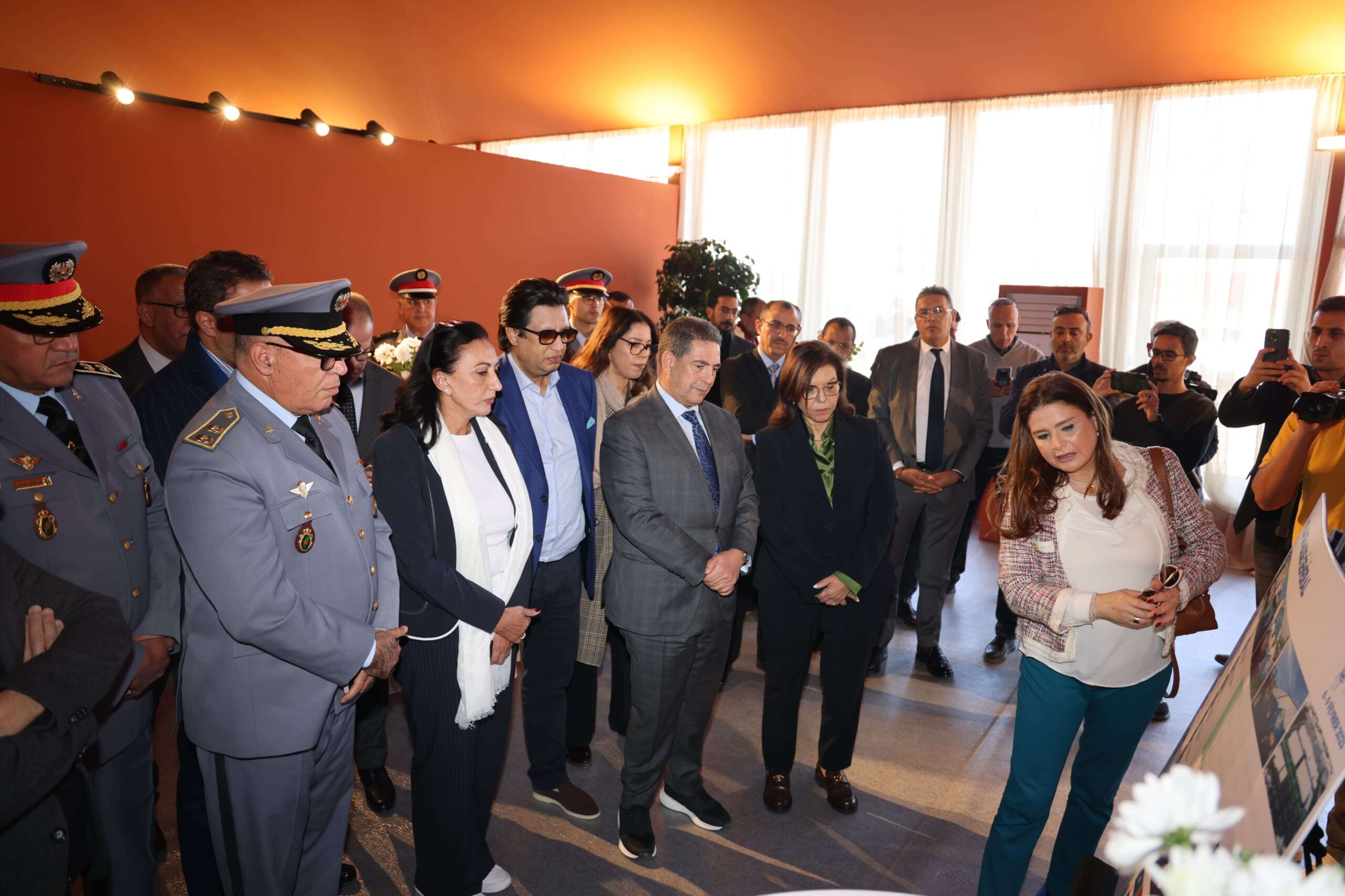  الدريوش تتفقد الاستعدادات لتنظيم الدورة السابعة لمعرض "أليوتيس" 