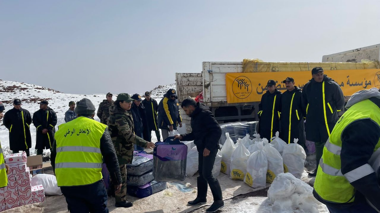 الملك محمد السادس يأمر وزارة الداخلية بتعبئة شاملة لمساعدة المواطنين لمواجهة موجة البرد