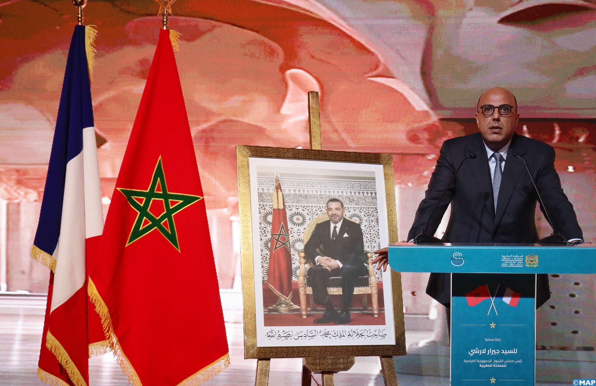 ولد الرشيد: زيارة رئيس مجلس الشيوخ إلى الصحراء المغربية "علامة فارقة" في تاريخ العلاقات المغربية الفرنسية