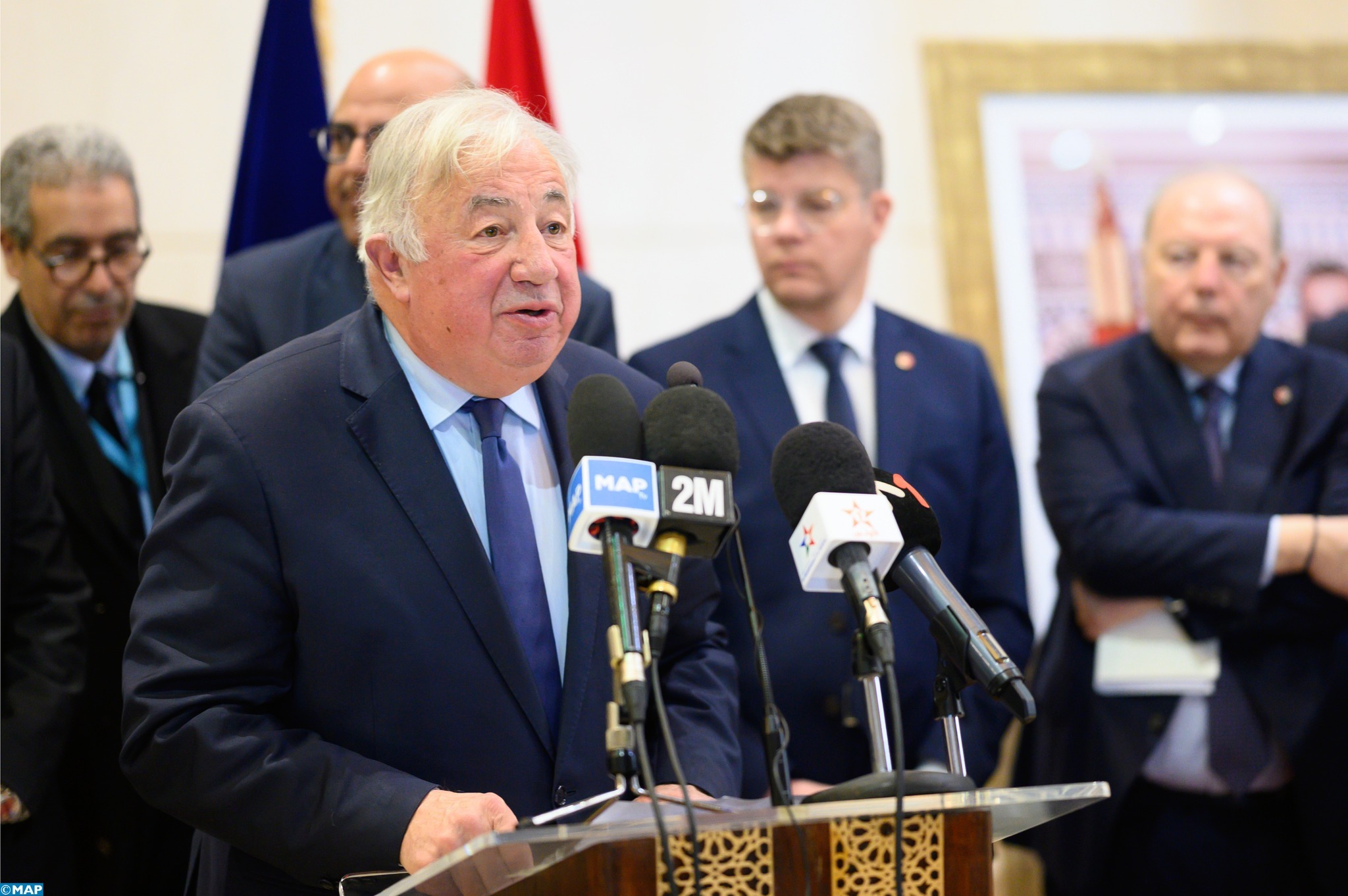  رئيس مجلس الشيوخ الفرنسي يدعو إلى تطوير الشراكة مع المغرب لتشمل القارة الإفريقية 