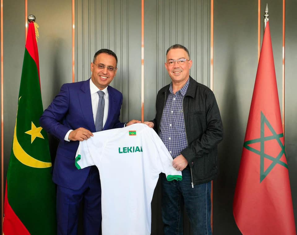  لقجع بموريتانيا لتدشين أكاديمية الفيفا للمواهب بنواكشوط، وتوسعة ملعب "شيخا بيديا" 