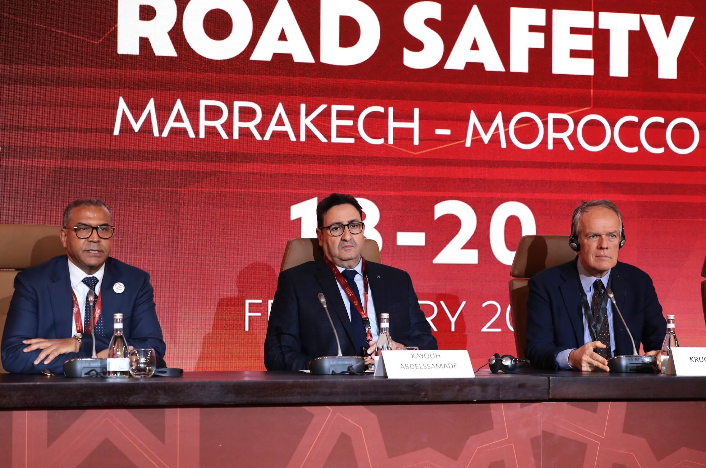 المؤتمر الوزاري العالمي حول السلامة الطرقية يتوّج أشغاله بـ "إعلان مراكش"